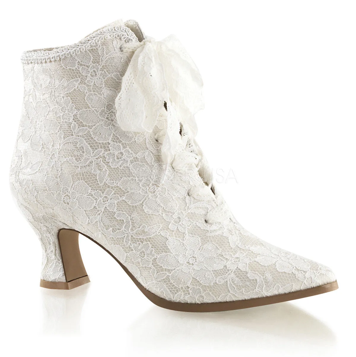 2 Inch Heel VICTORIAN-30 Ivory