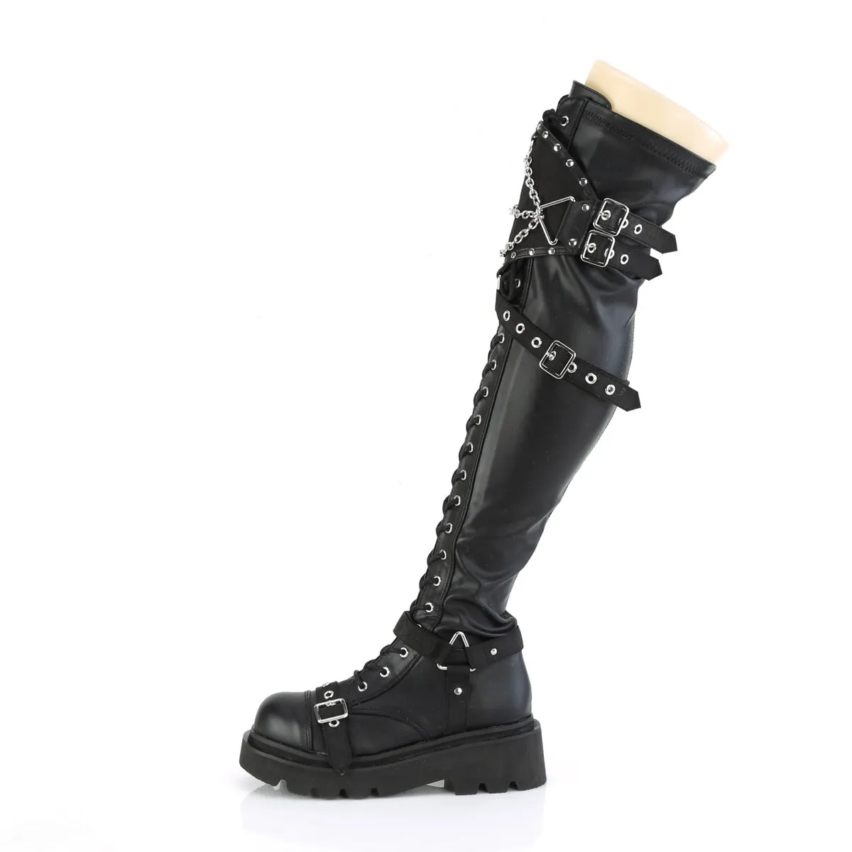 2 Inch Platform RENEGADE-320 Black Pu