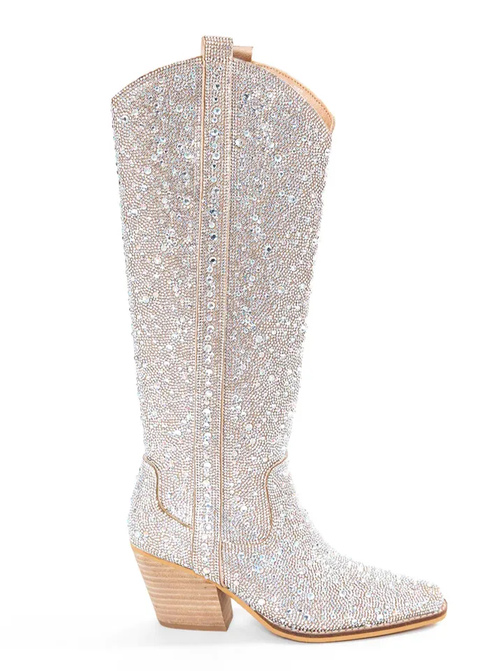 27 Carrie Rhinestone Western Boot