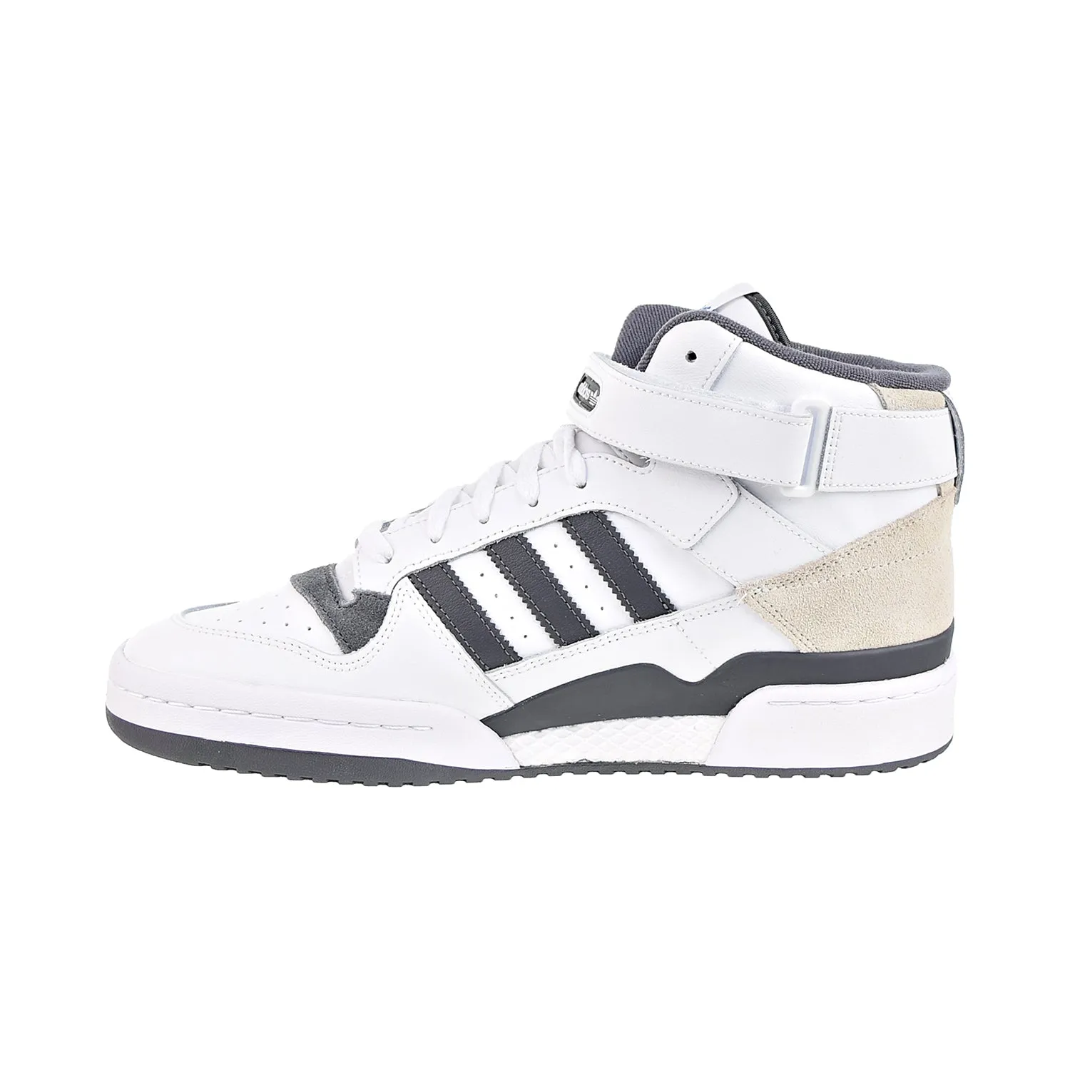 Adidas Forum Mid Men's Shoes White-Grey