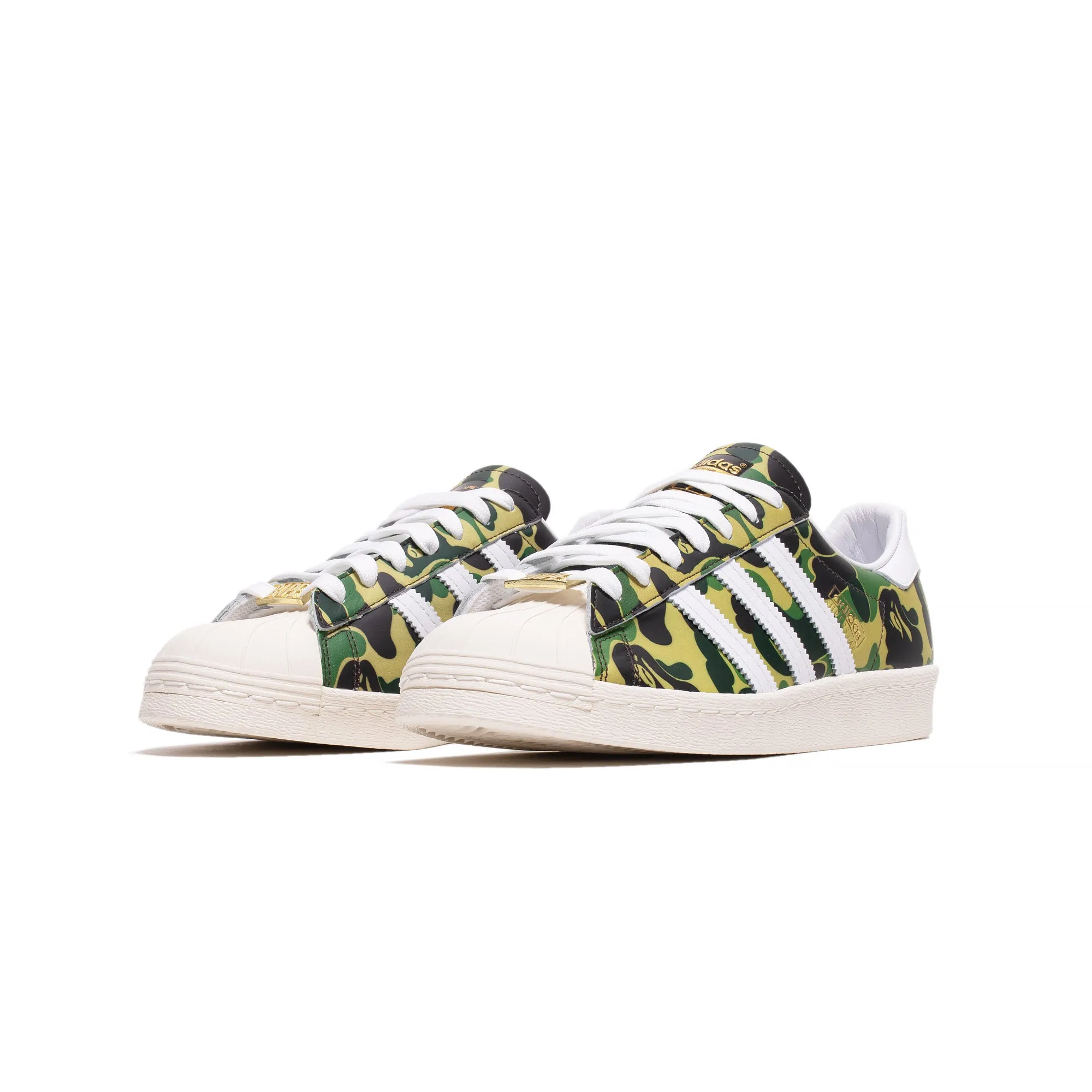 Adidas Mens Superstar80's Bape Shoes