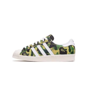 Adidas Mens Superstar80's Bape Shoes