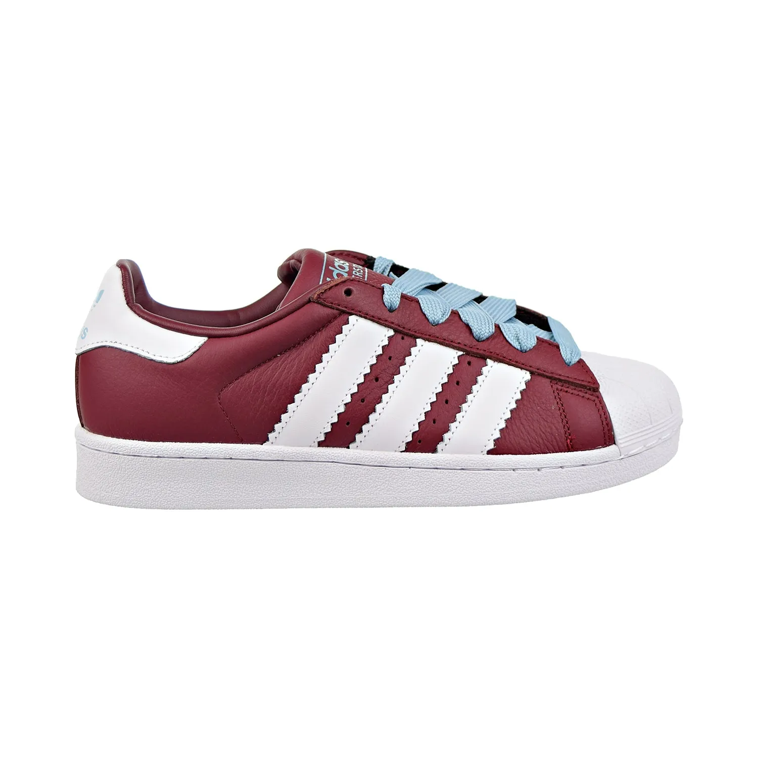 Adidas Superstar Mens Shoes Collegiate Burgundy/Cloud White/Ash Grey