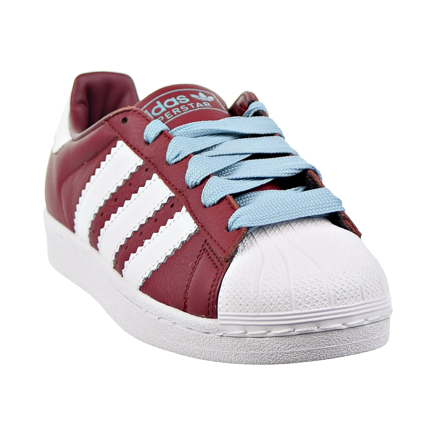 Adidas Superstar Mens Shoes Collegiate Burgundy/Cloud White/Ash Grey