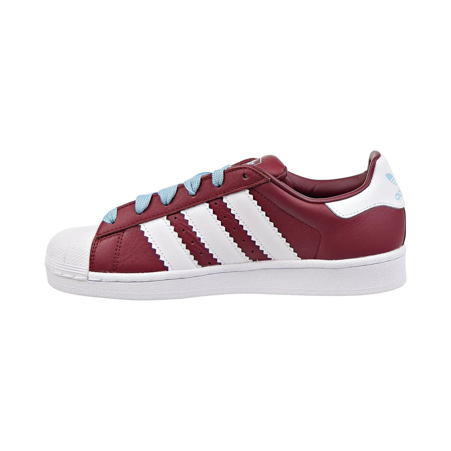 Adidas Superstar Mens Shoes Collegiate Burgundy/Cloud White/Ash Grey