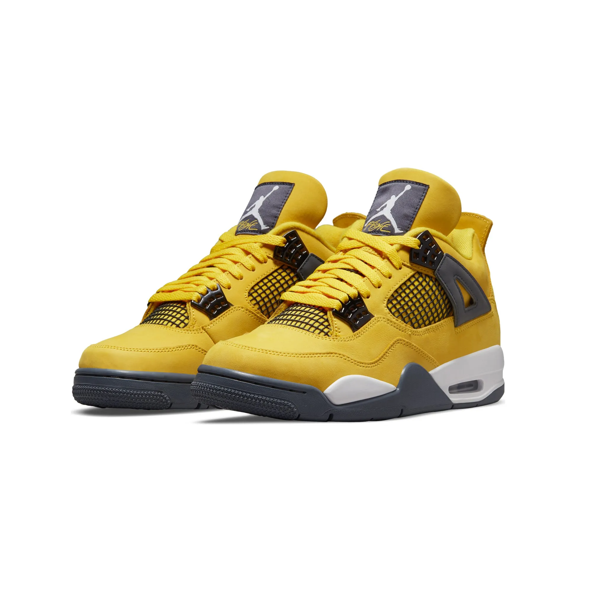 Air Jordan Mens 4 Retro Tour Yellow Shoes