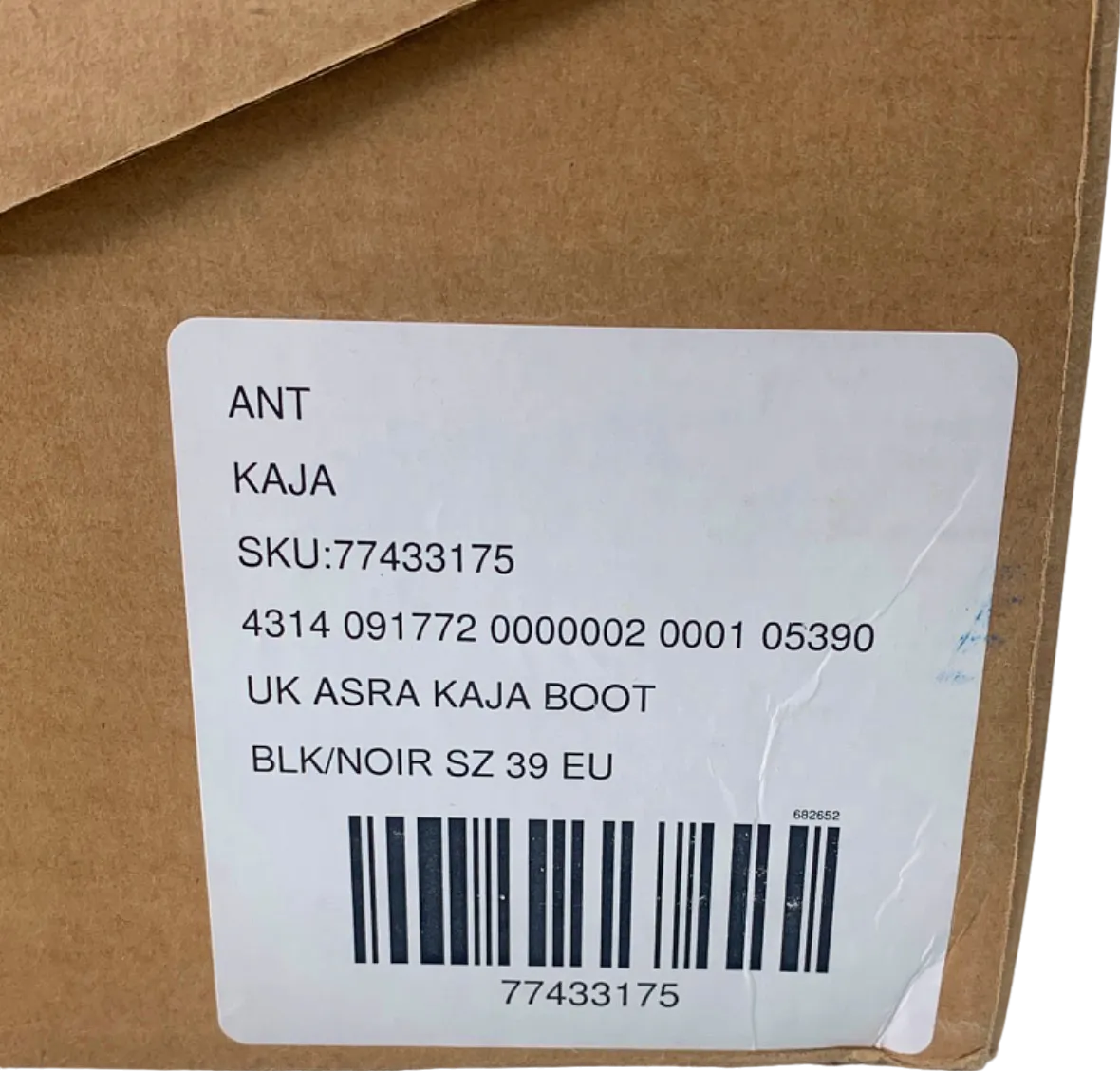 ASRA Black KAJA Boot UK Size 6