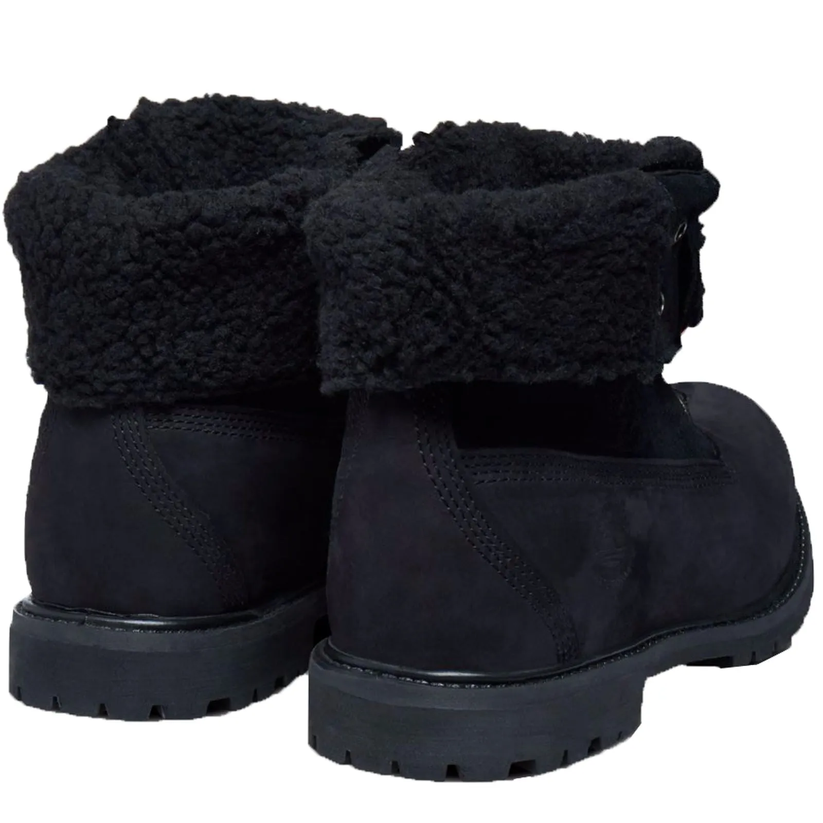 Authentics 6 Inch Teddy Fleece Womens Combat Boots