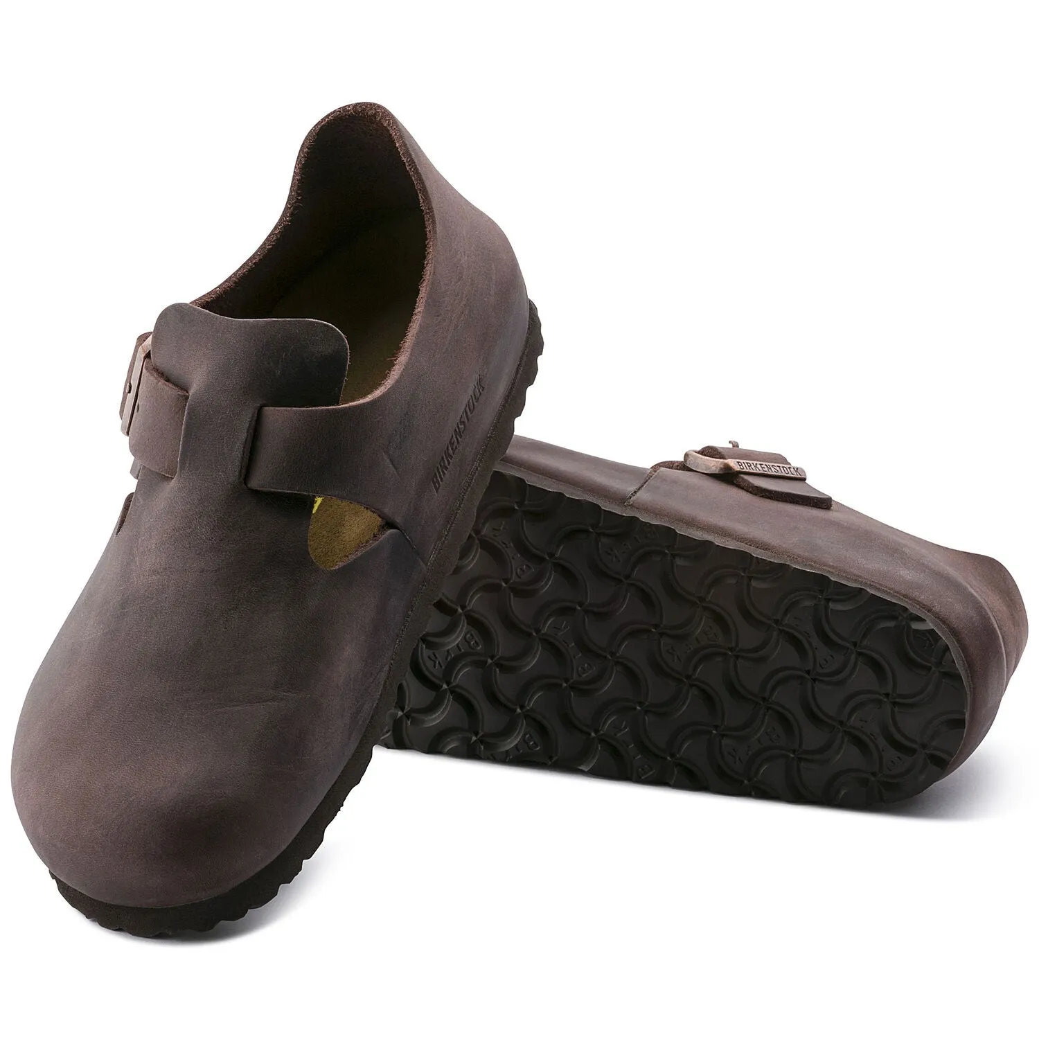 Birkenstock London Oiled Leather Habana Shoes