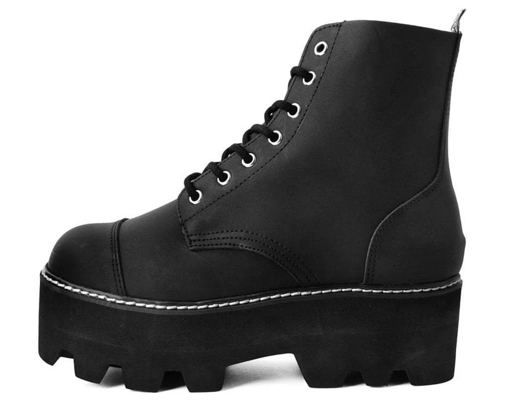 Black 7-Eye Dino Lug Sole Boot