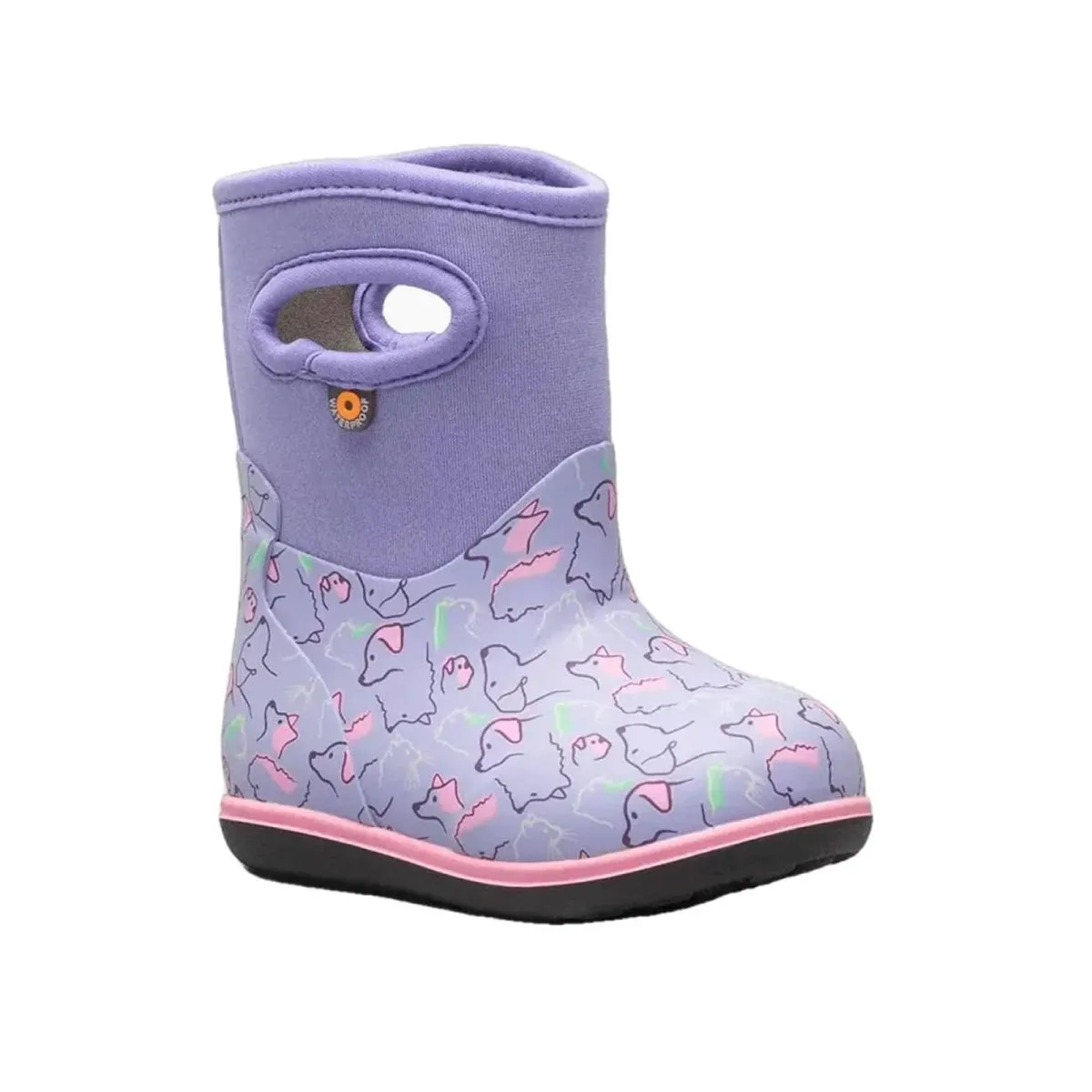 Bogs Toddler's Baby Classic Periwinkle Pets