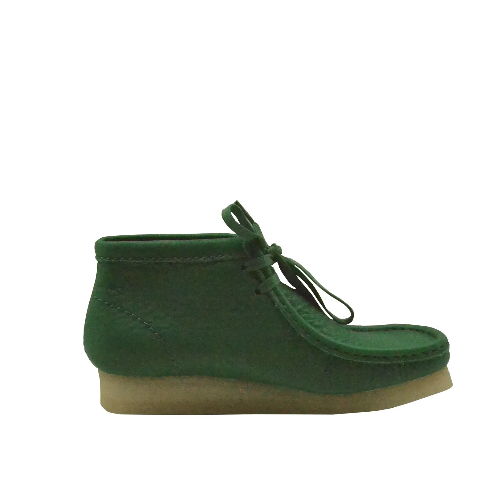 Clarks Wallabee Boot 73234 - Cactus Green Leather Stylish Footwear for Ultimate Comfort and Support