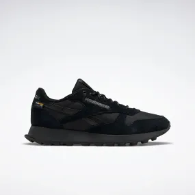 Classic Leather Shoes Black/Black/Pure Grey 7