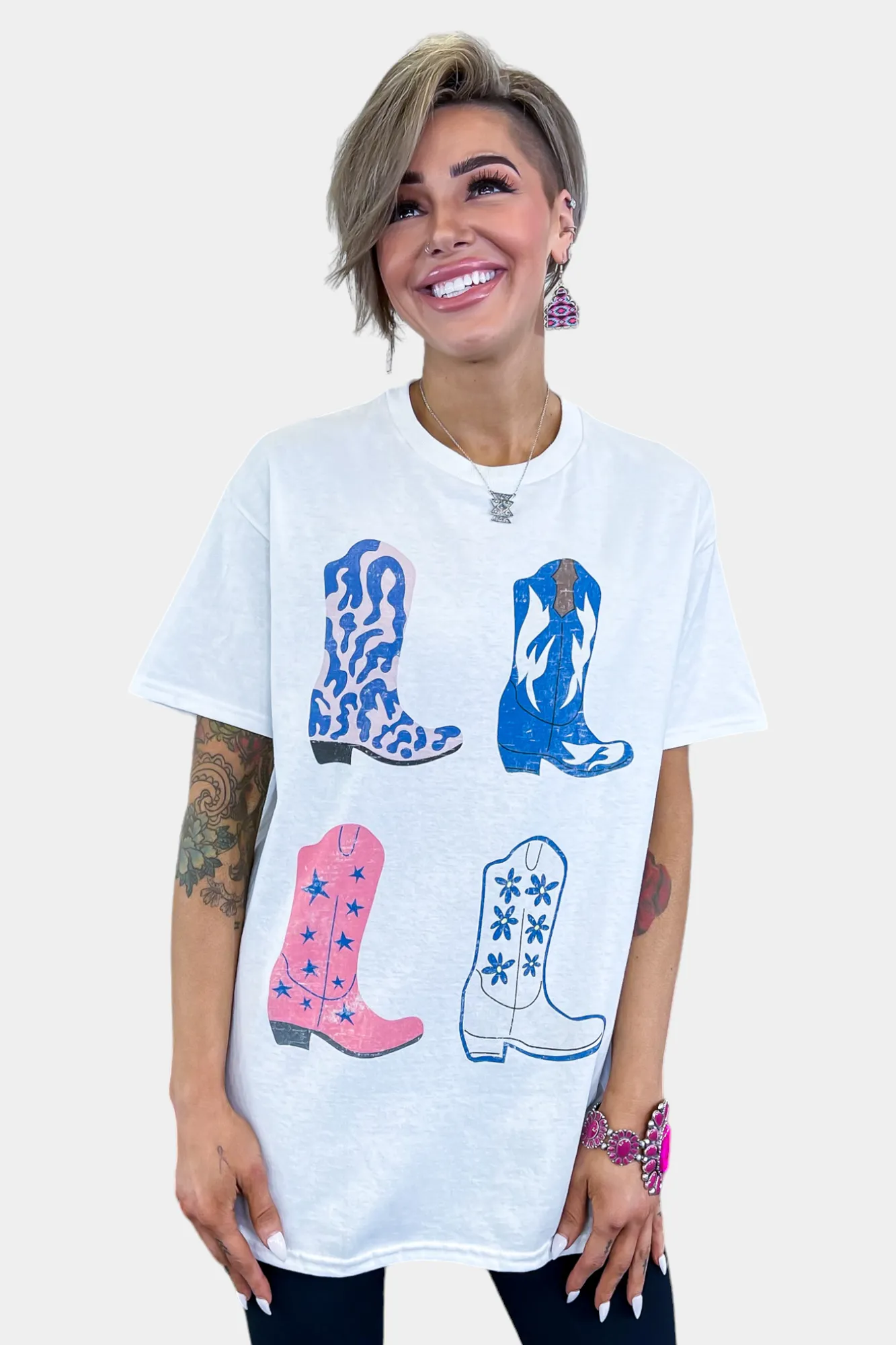 Cowgirl Boots Graphic Tee