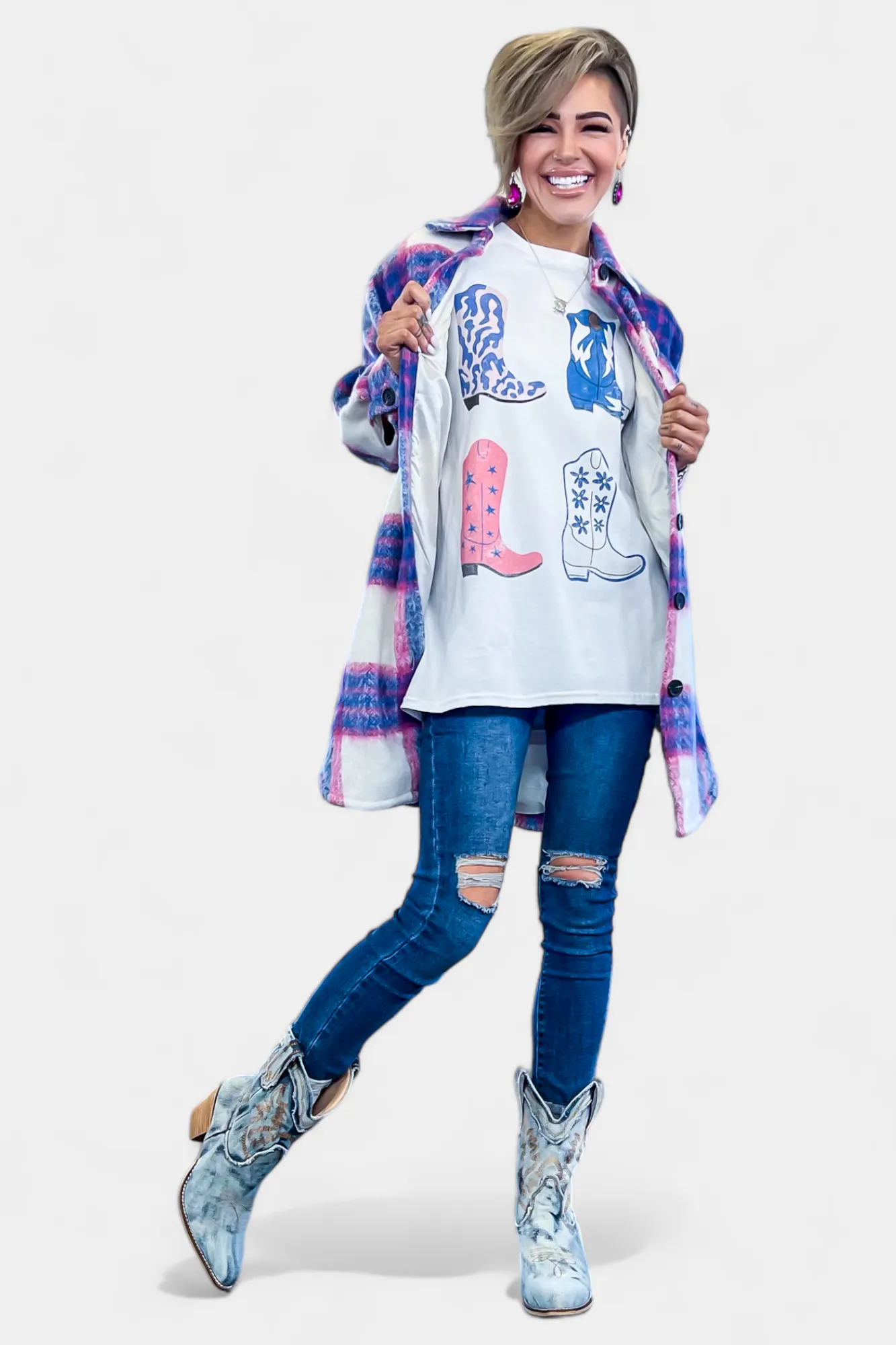 Cowgirl Boots Graphic Tee