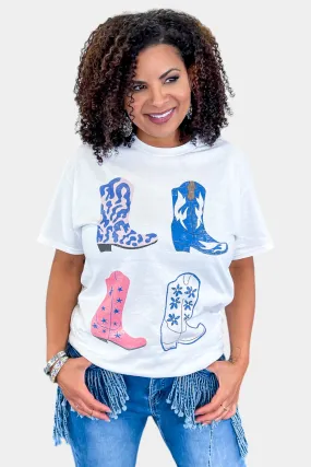 Cowgirl Boots Graphic Tee