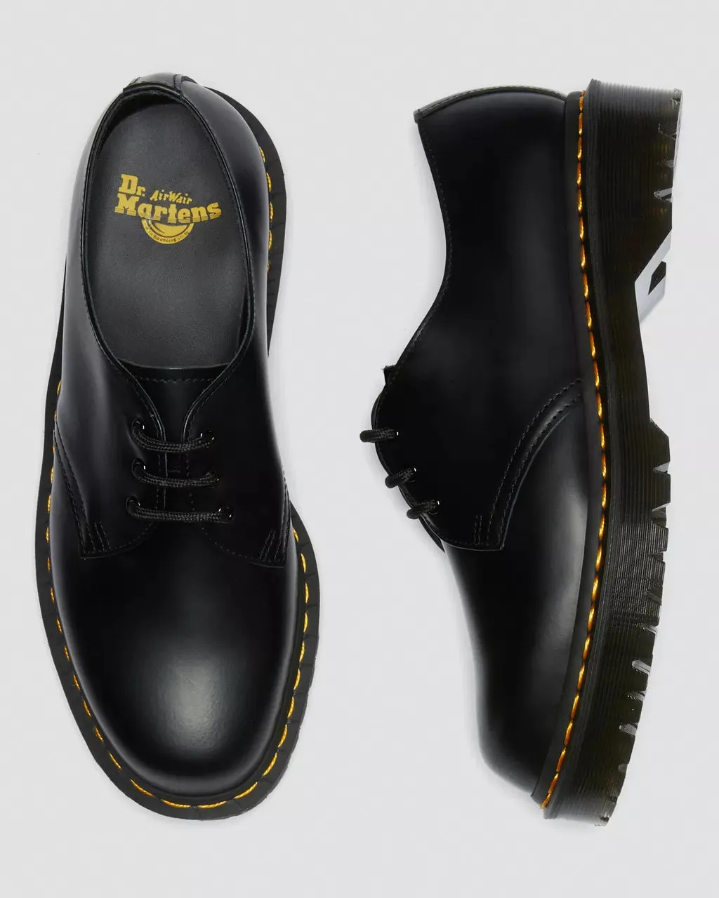 Dr Martens - 1461 Bex Smooth Black Leather Oxford Shoes 21084001