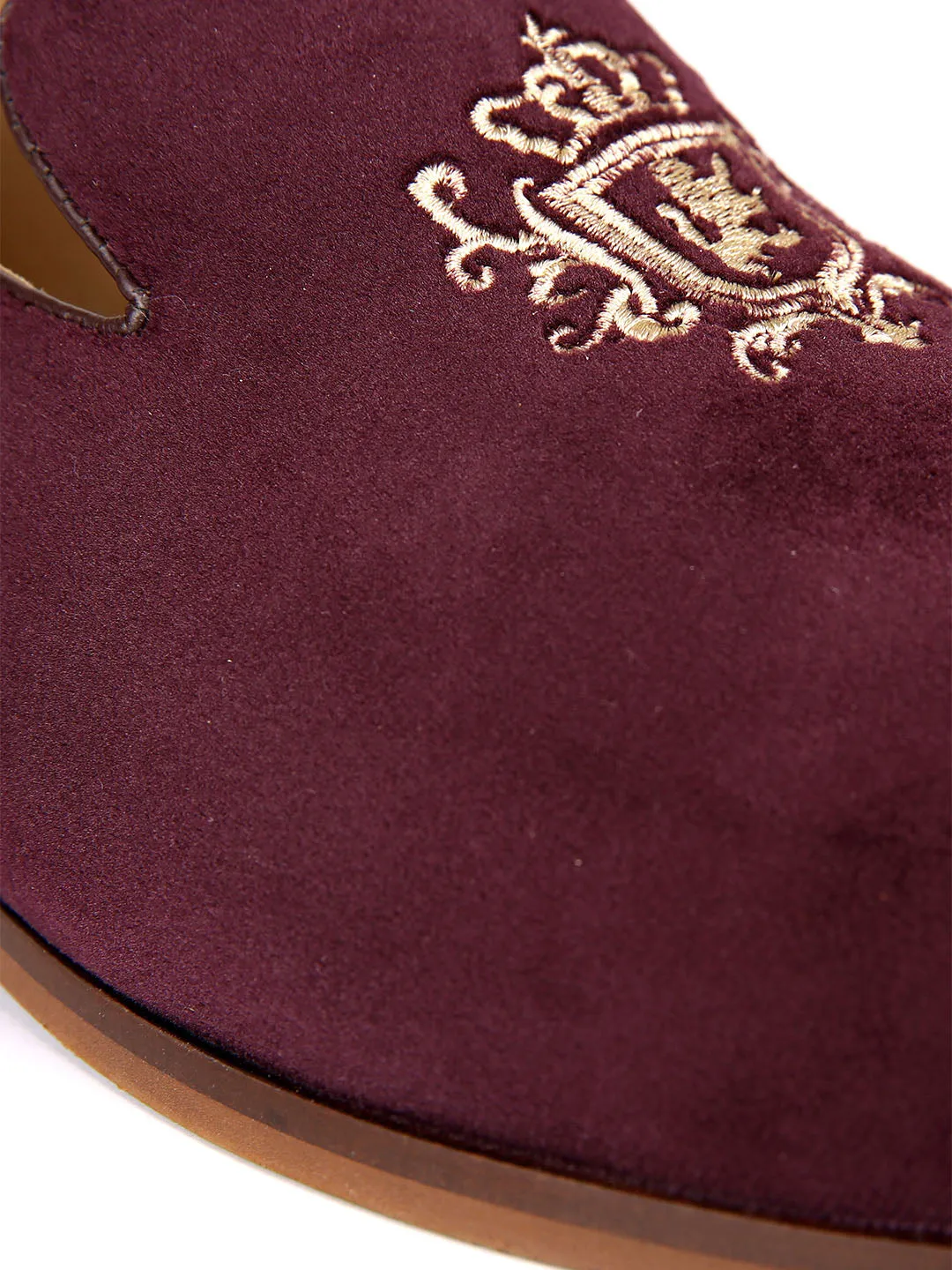 Empire Embroidered Loafers