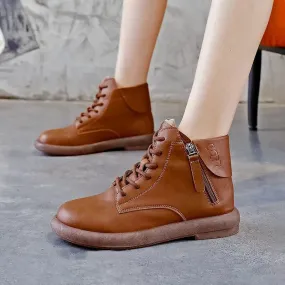 Fashion Classic Ankle Boots - Women's Casual Shoes WX1216