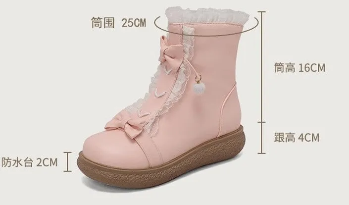 Fashion Lolita Martin Boots PN6452