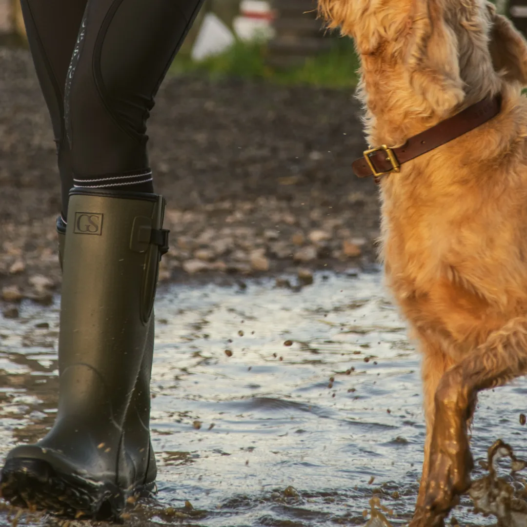 GS Equestrian Ladies Rippon Neoprene Wellington Boots