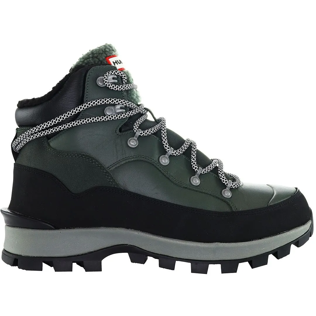 Hunter Explorer Mens Green/Black Boots