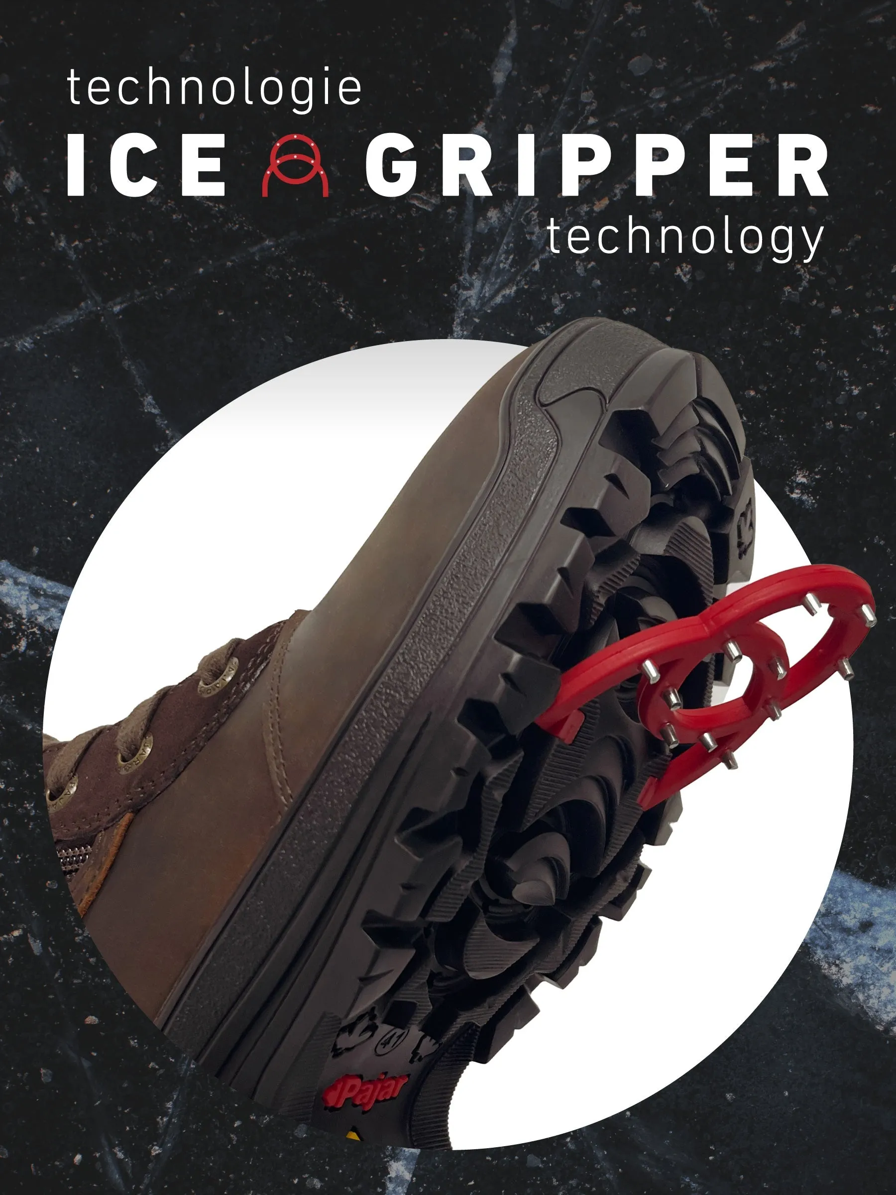 Icegrip Men's Boot w/ Ice Grippers