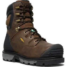 Keen Camden Men's 8" Waterproof Composite Toe Work Boot 1027678 - Brown