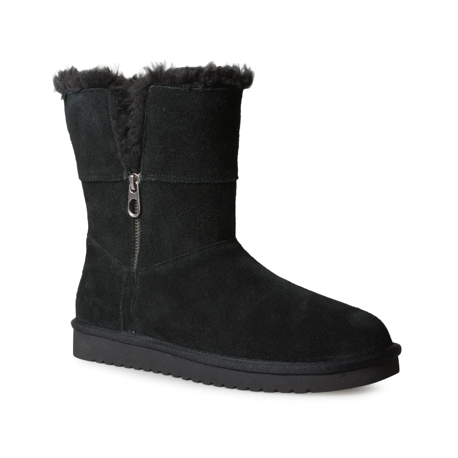 Koolaburra By UGG Aribel Short Black Boots - Women's