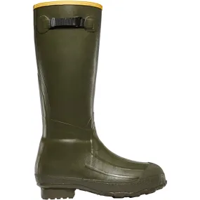 LaCrosse Men's Burly Classic 18" OD Rubber Work Boot - Green - 266040