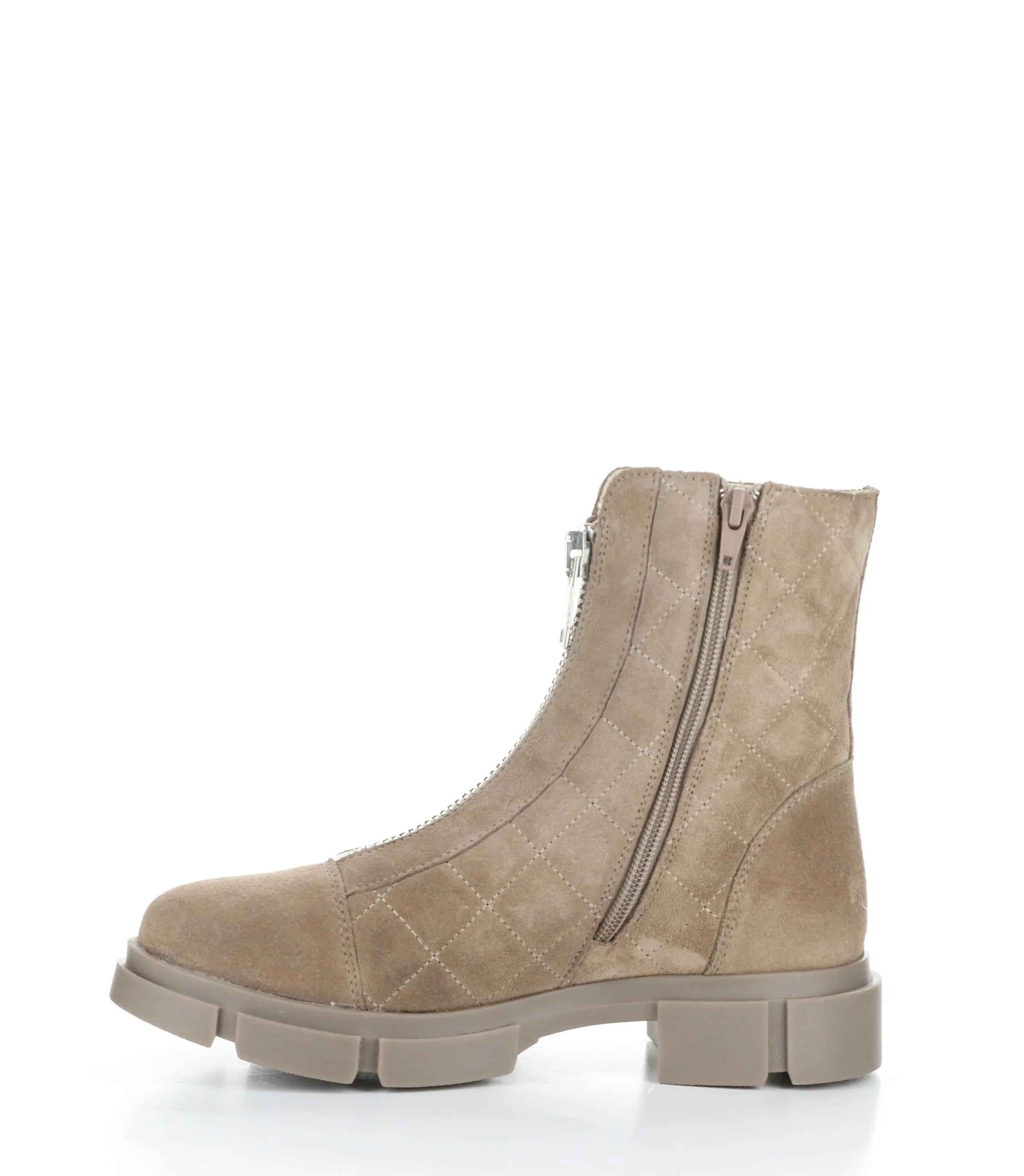 LANE SAND Round Toe Boots