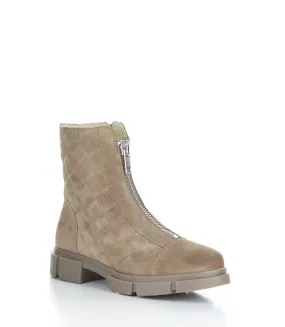 LANE SAND Round Toe Boots