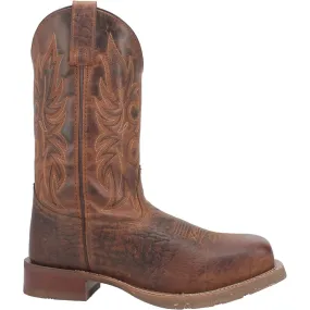 'Laredo' Men's 11 Durant Western Square Steel Toe - Rust