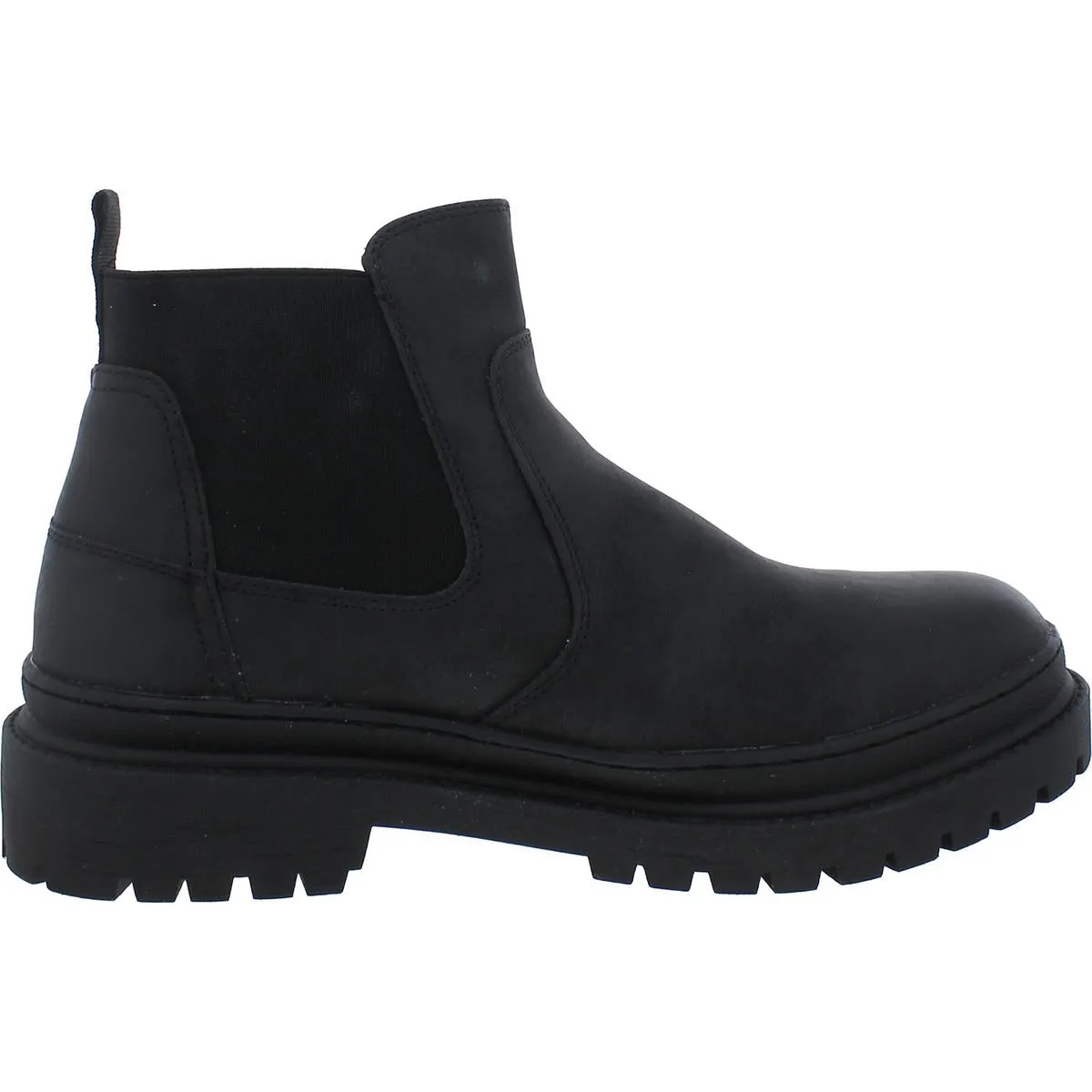 Madden Mens Kresto Faux Leather Ankle Chelsea Boots