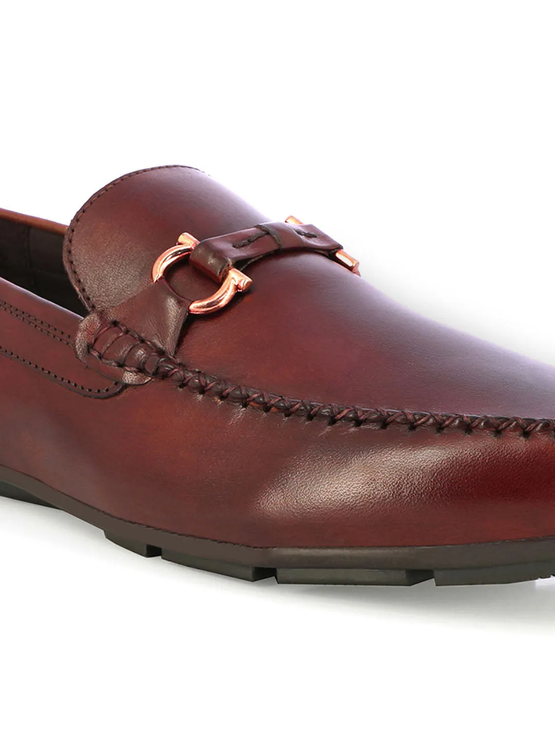 Men's Bordo Leather Loafers