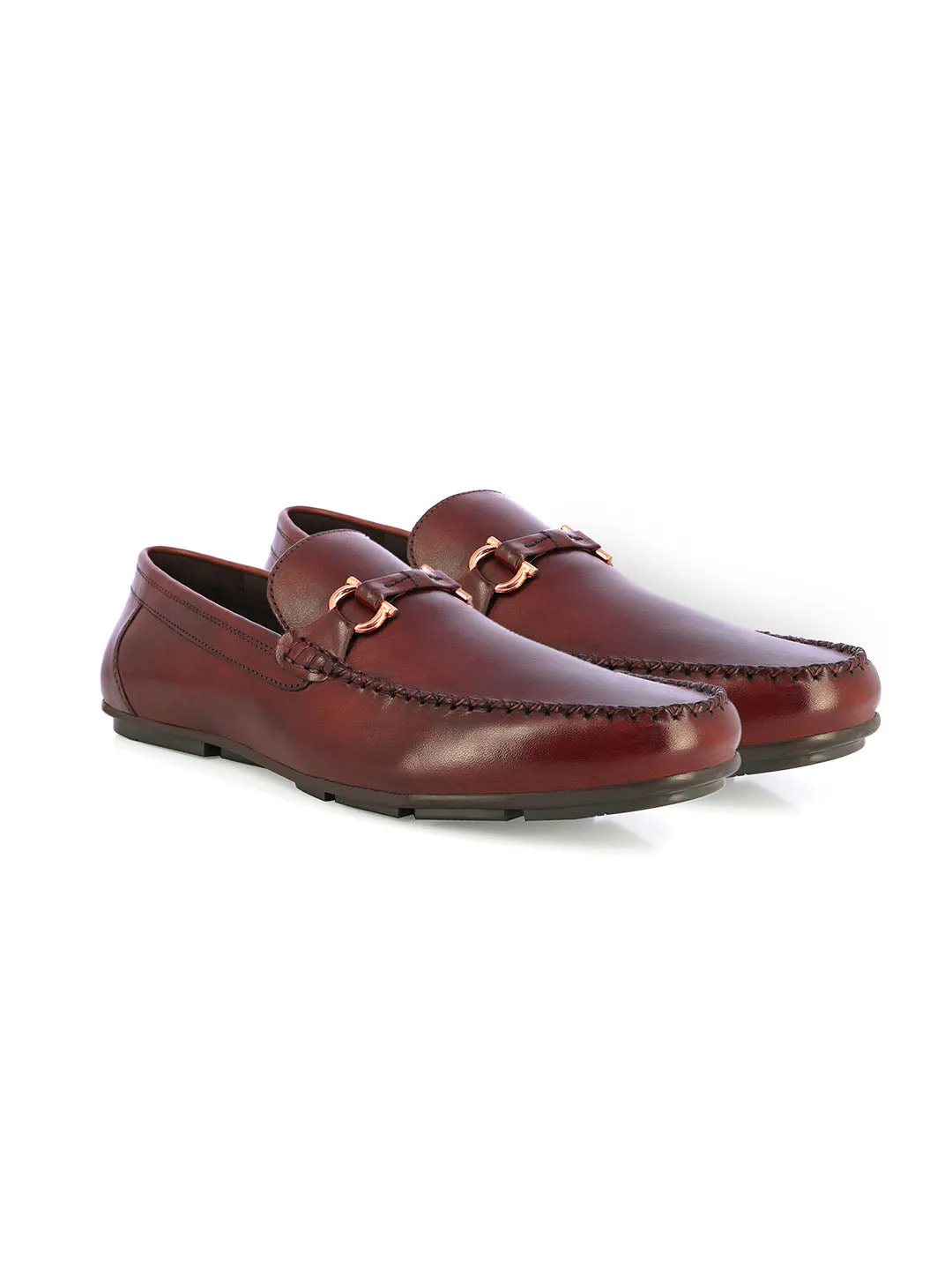 Men's Bordo Leather Loafers