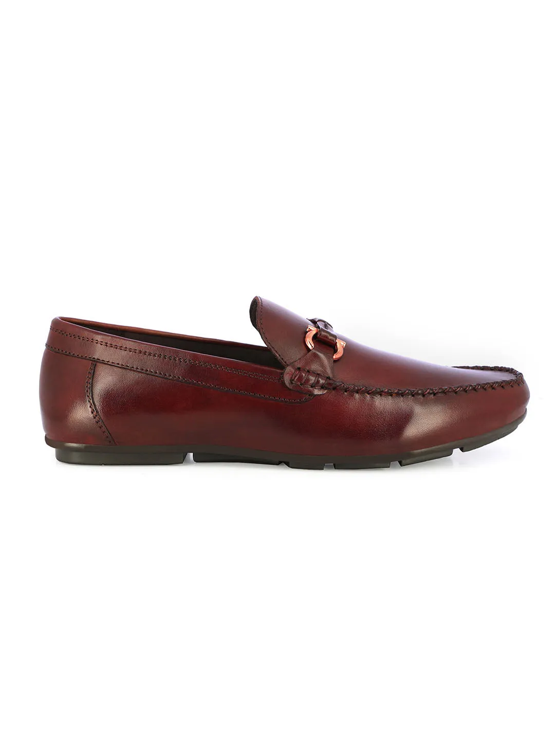 Men's Bordo Leather Loafers