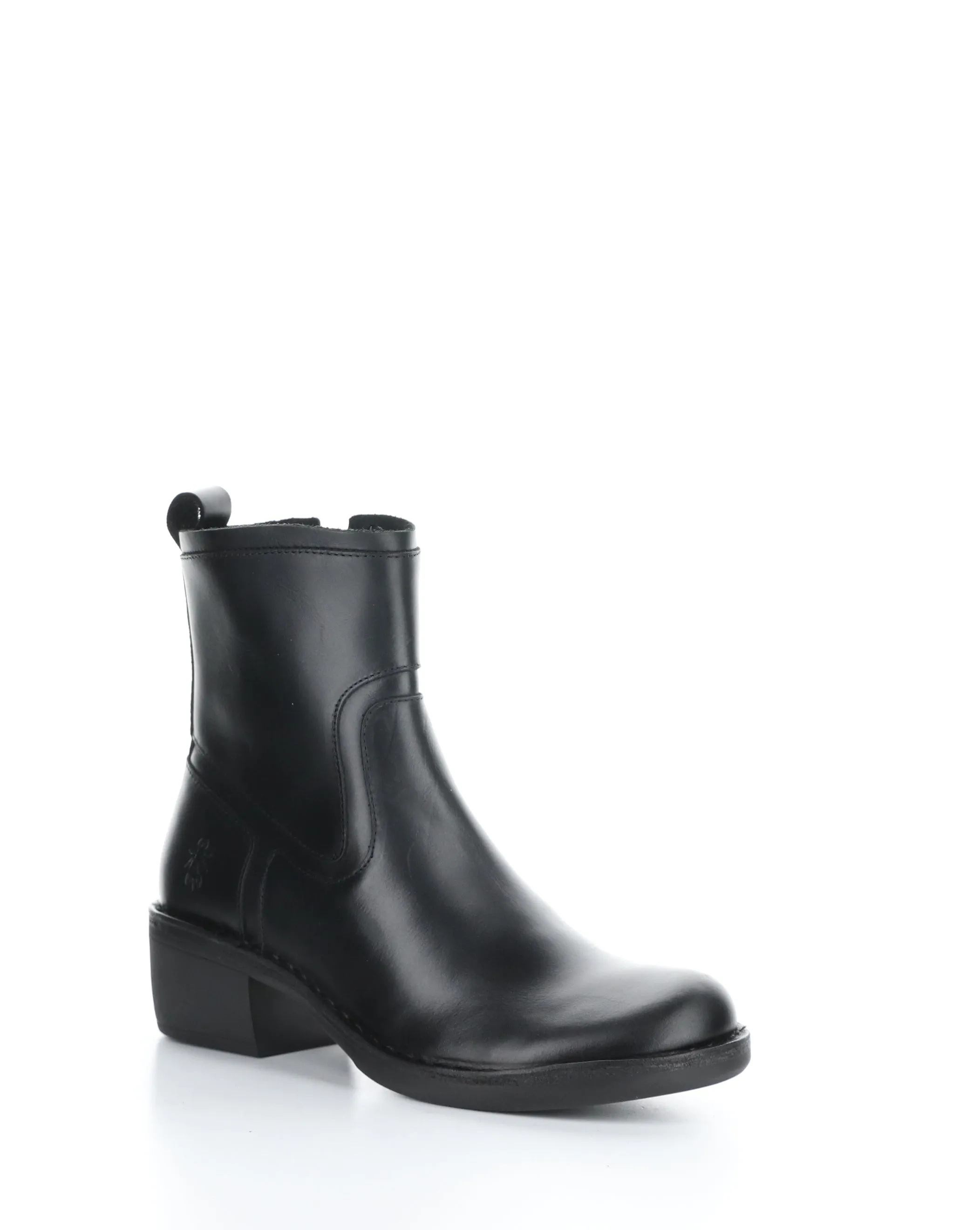 MIZI102FLY 000 BLACK Round Toe Boots