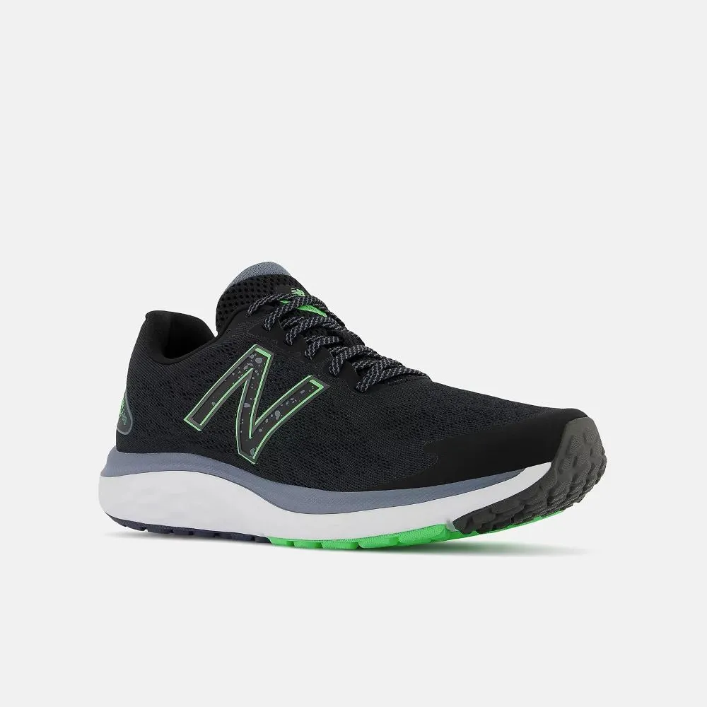 'New Balance' Men's Fresh Foam 680v7 - Black / Vibrant Spring