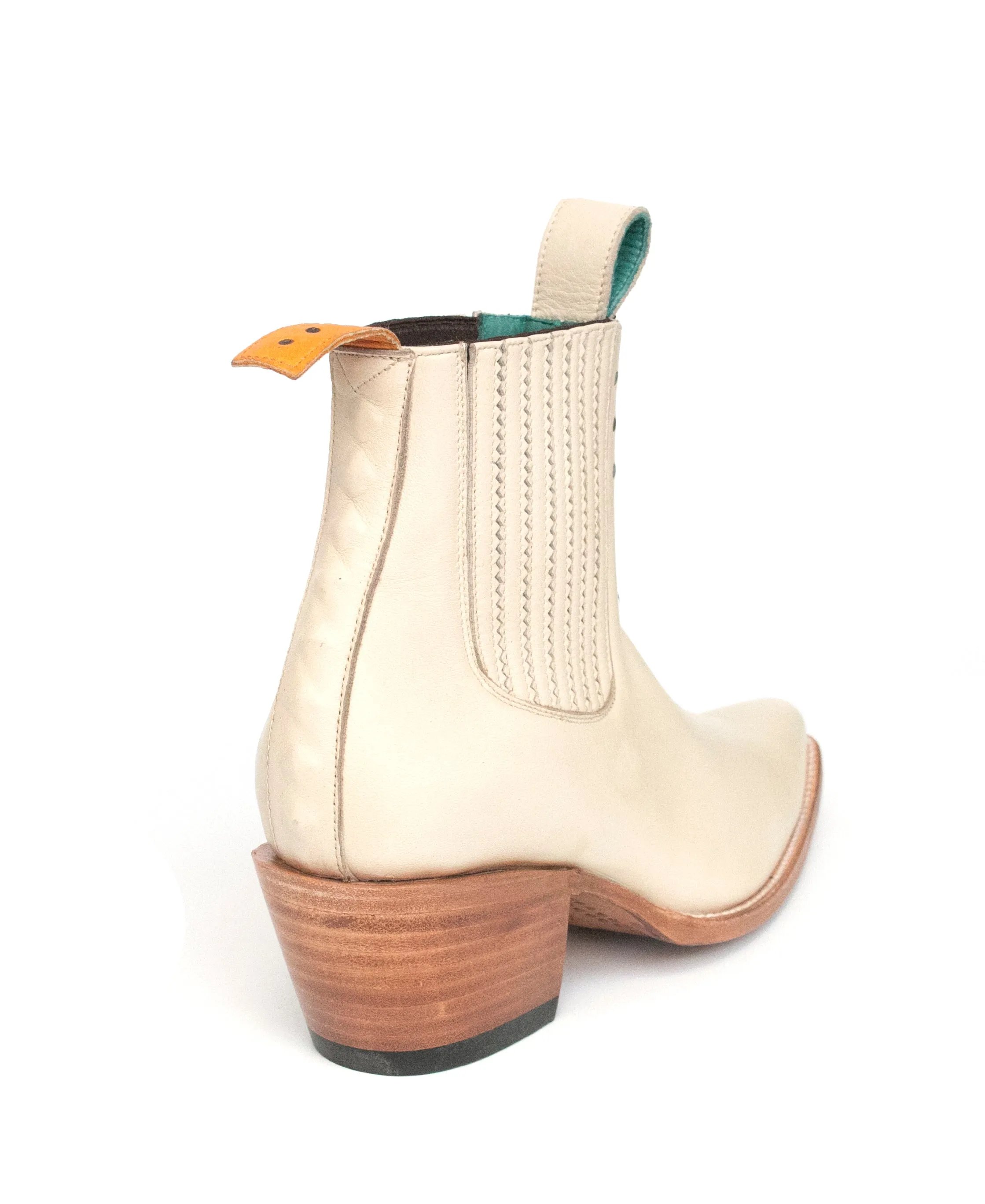 No.1001 FREEWAY chelsea boot Bone Leather MEN