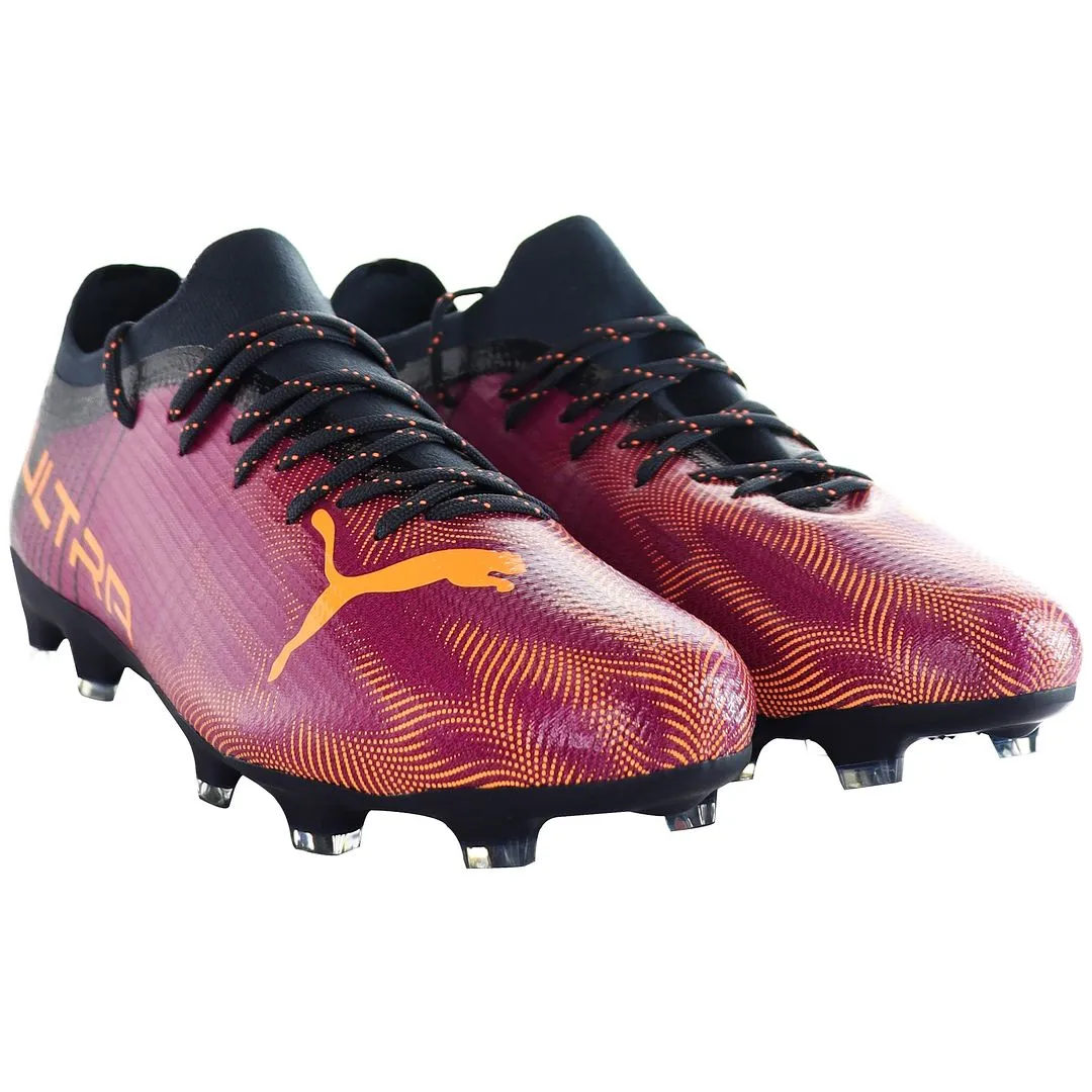 Puma Ultra 2.4 FG/AG Kids Purple Football Boots