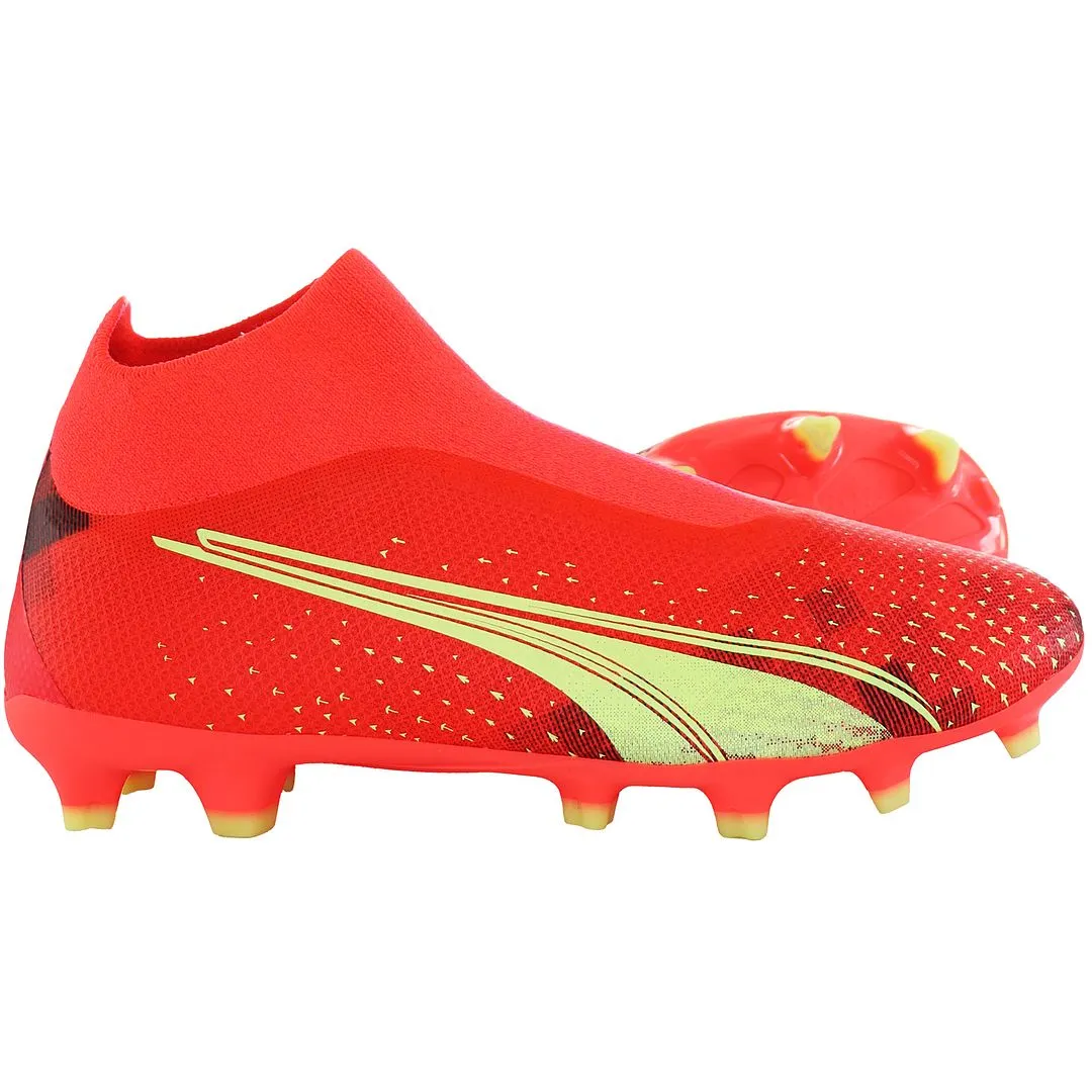 Puma Ultra Match  LL FG/AG Mens Orange Football Boots