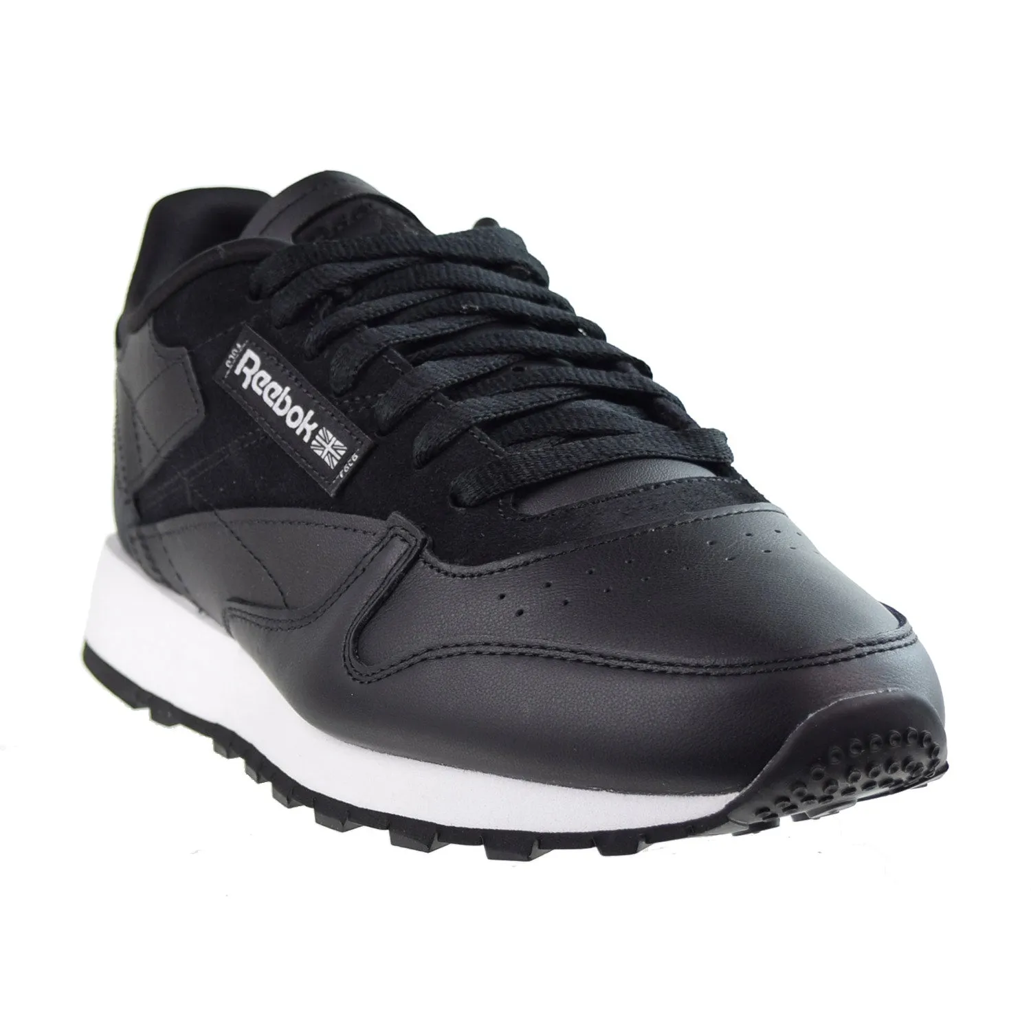 Reebok Classic Leather Men's Shoes Black-Cold Grey