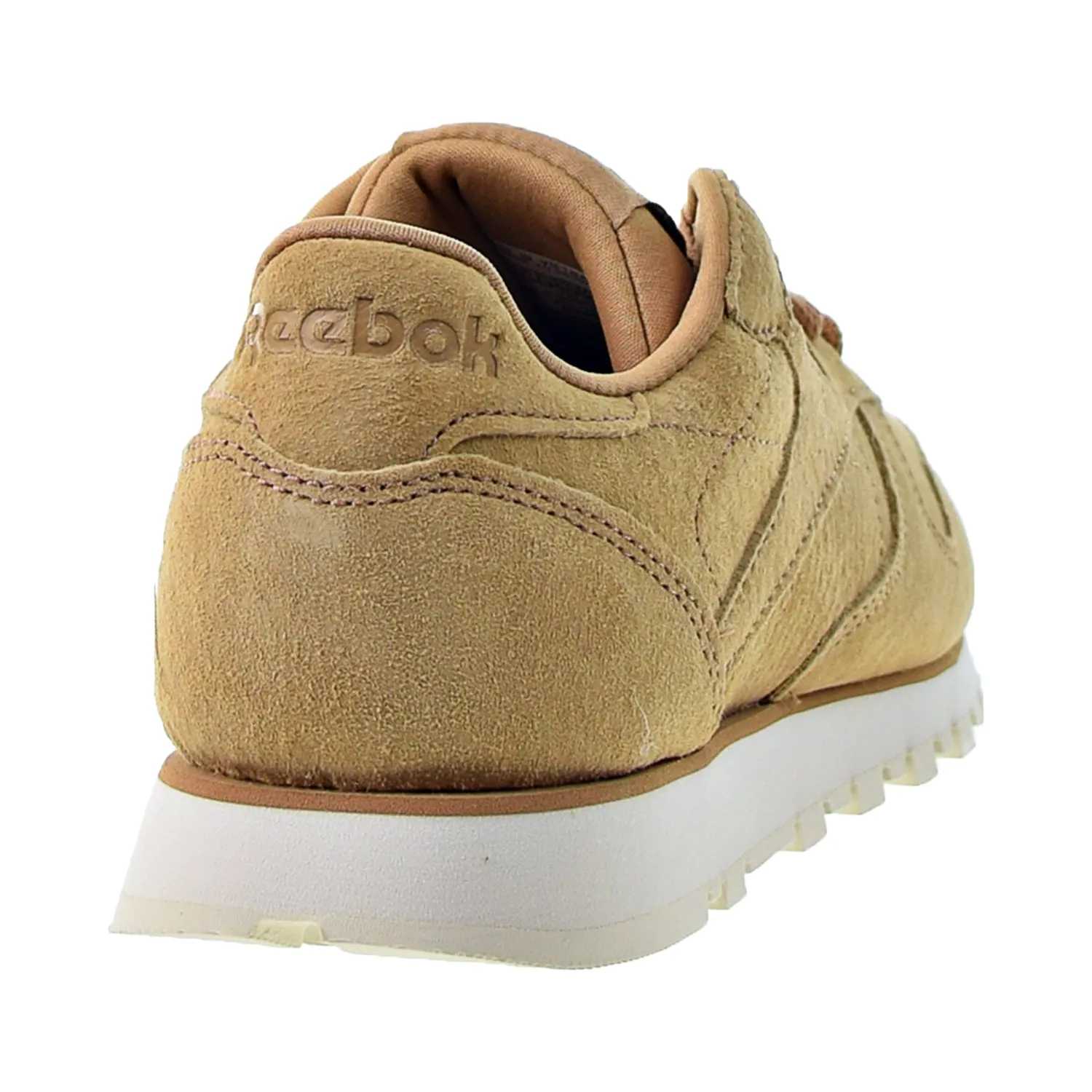 Reebok Classic Leather Nubuck Women's Shoes Soft Camel-Chalk