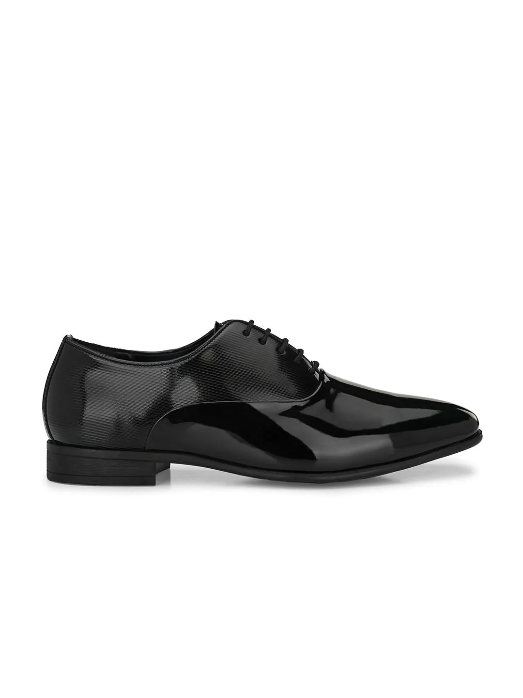 Roman Black Patent Oxfords