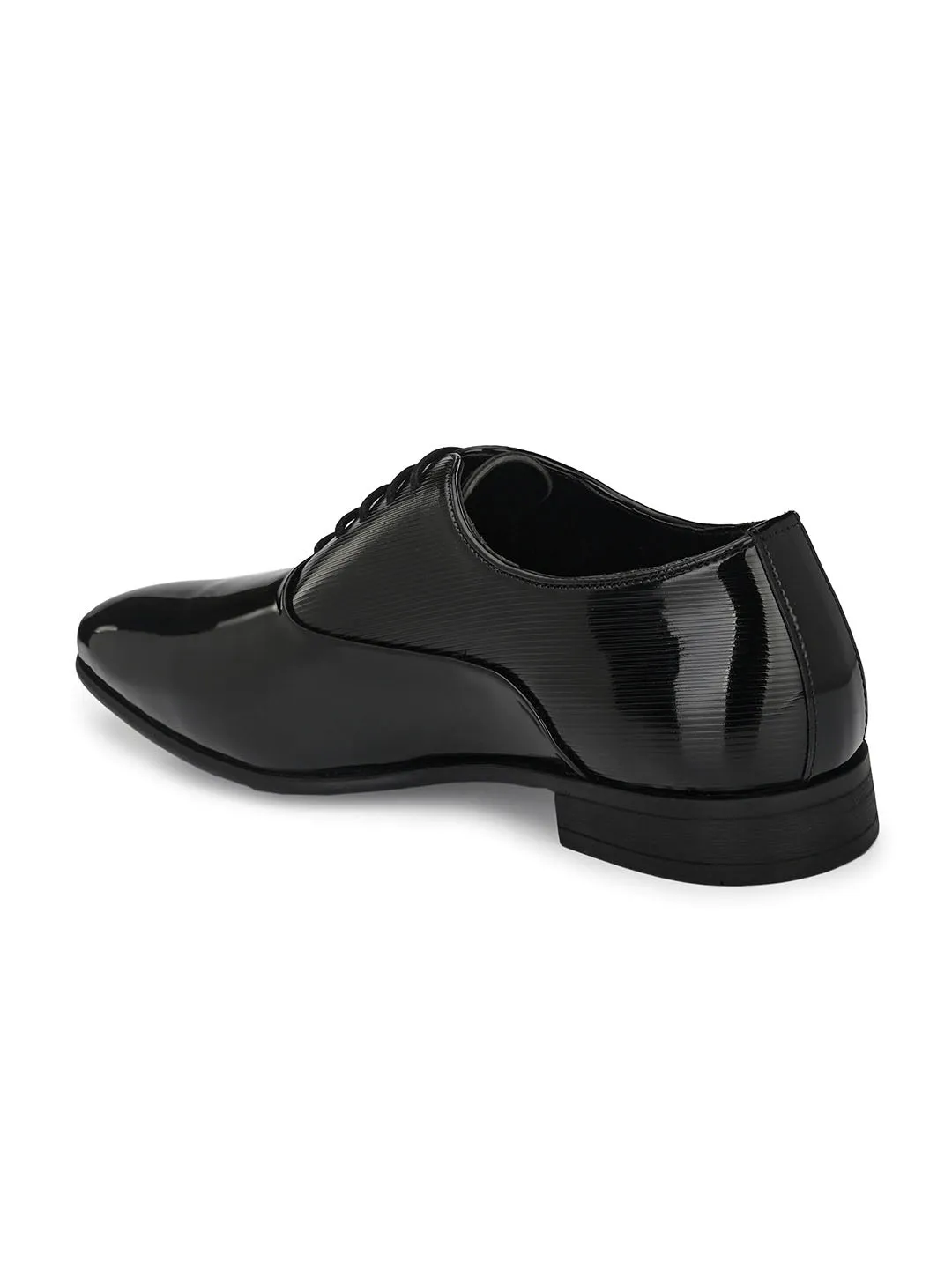 Roman Black Patent Oxfords