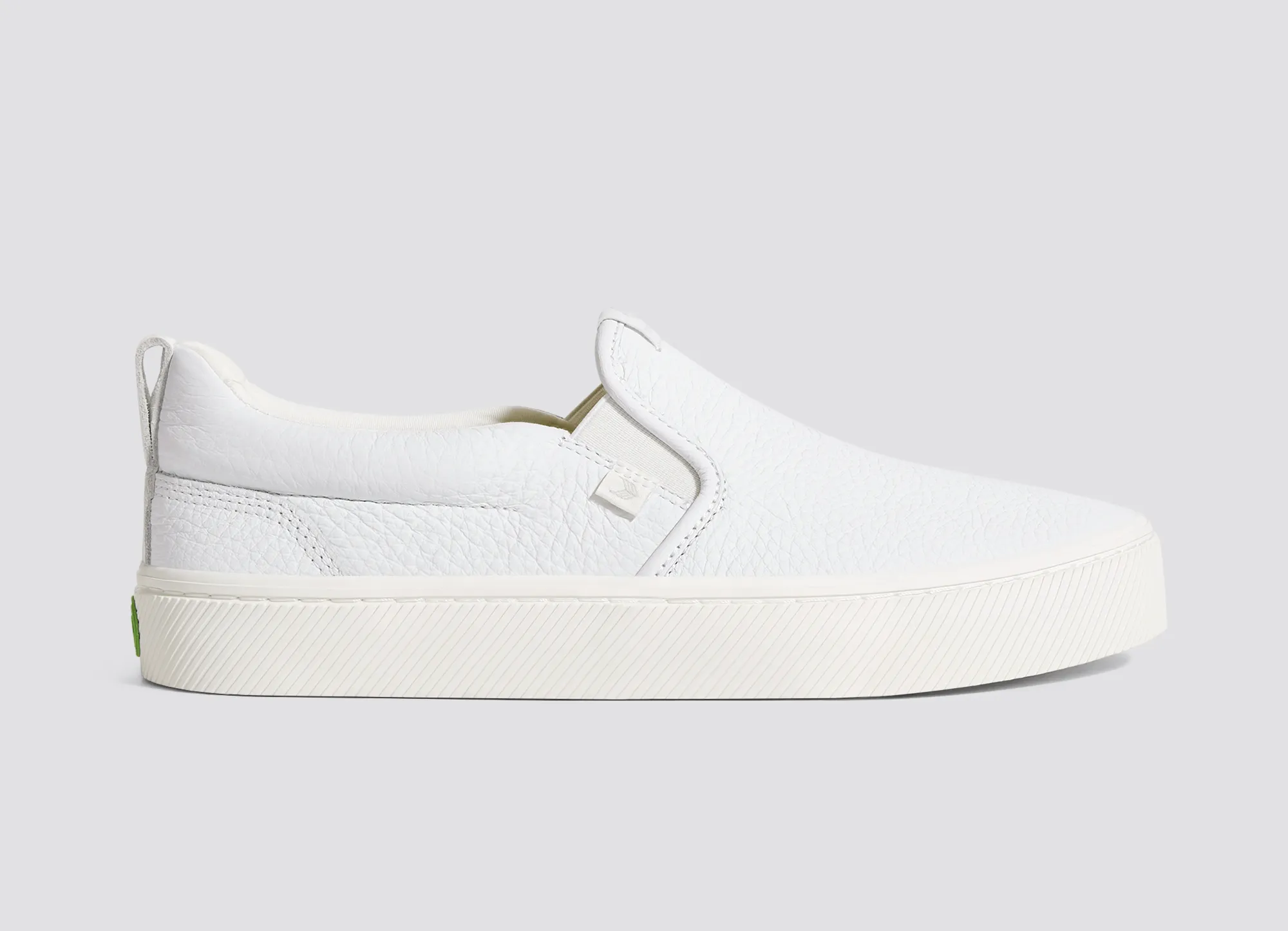 SLIP-ON White Premium Leather Sneaker Men