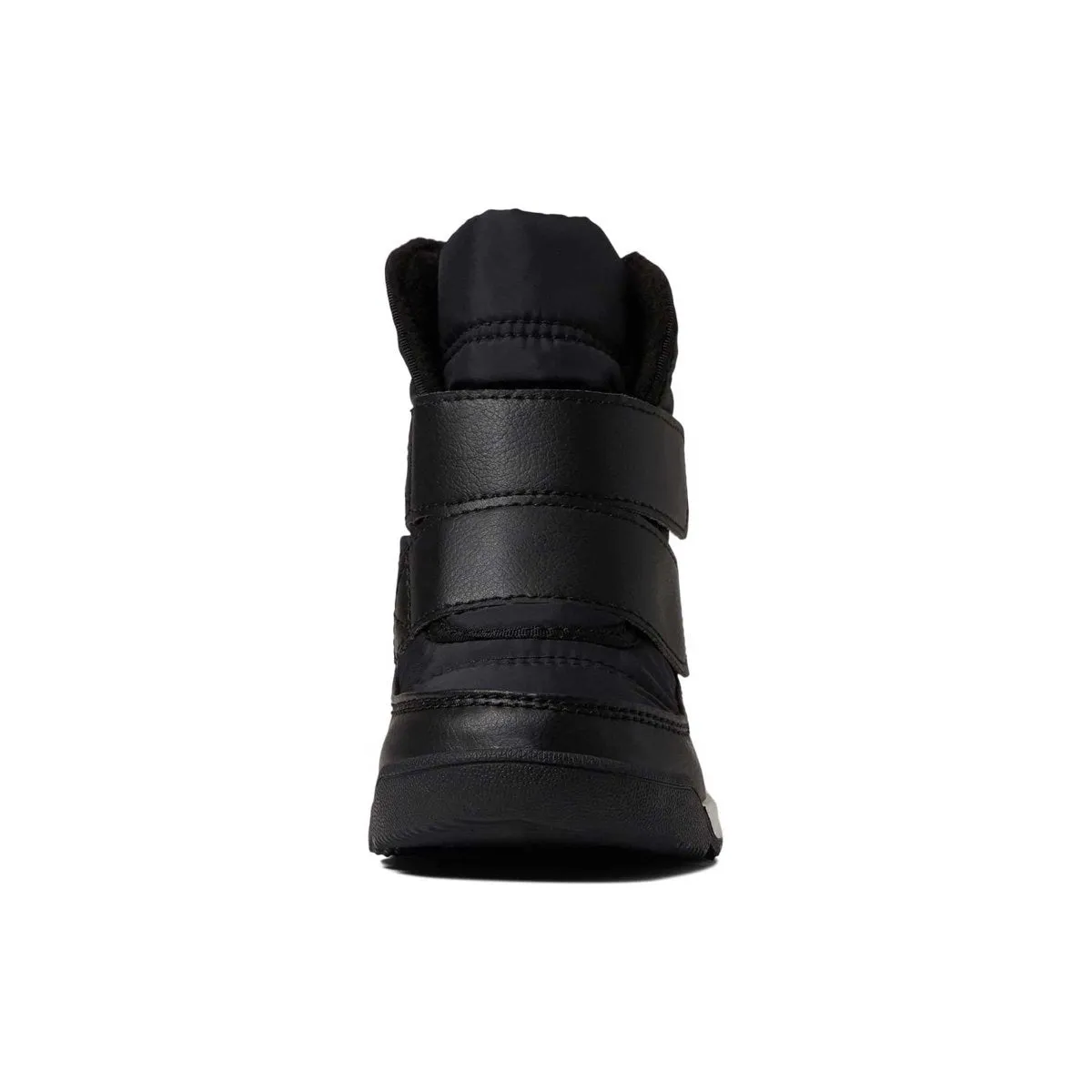 Sorel Girl's PS (Preschool) Whitney Black/Sea Salt Velcro Waterproof