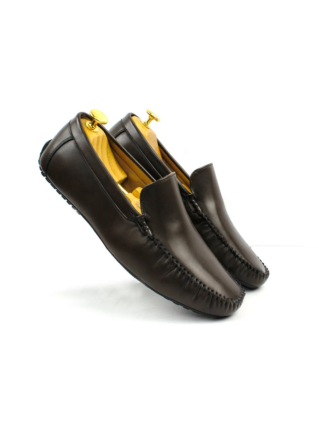 Suave Brown Loafers