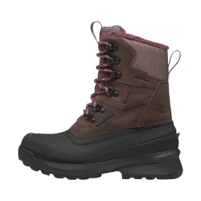 The North Face Women's Chilkat V 400 Waterproof Winter Boots - Deep Taupe/TNF Black